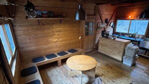 Human BeING Hakushuのリビング